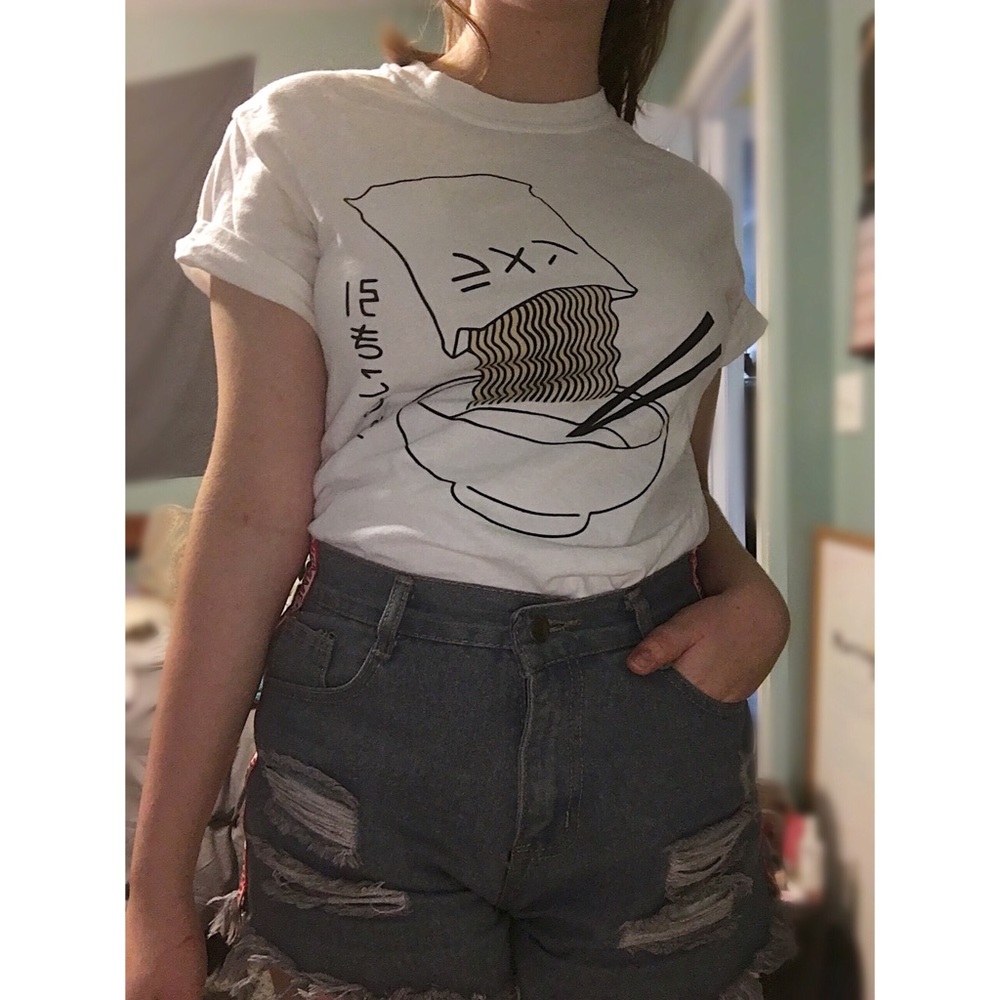 Cue harajuku Japanese tee